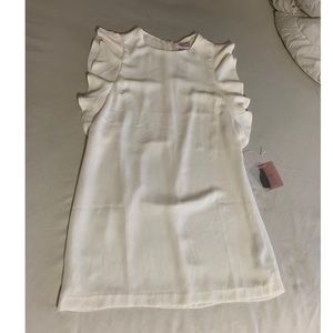 Cream flare sleeve forever 21 dress